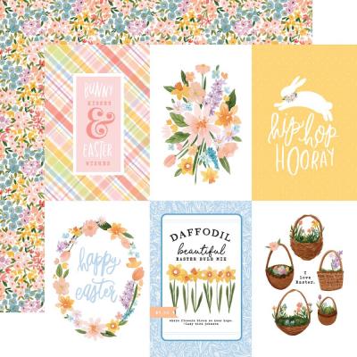 Echo Park My Favorite Easter Designpapier - 4 x 6 Journaling Cards